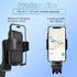 wuyaoyao 360 Phone Holder for Car, Clip-On Car Phone Mount for Dashboard, Rearview Mirror & Visor, Rotation Cell Phone