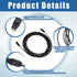 Gtziqa 10 10ft 3meter Optical Audio Cable Feet, / Optical Cable for Soundbar Ultra Thin Cord Fiber Optic Cord