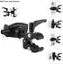 Phone Holder for Golf Cart/Microphone Stand, Fit for 3.5~7.5 inch Smartphones, 360° Adjustable Clip Mount
