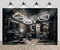 CHNYWORK 8ftx6ft Modern Stylish Barber Shop Backdrop Hairdresser's Workplace Hair Salon Hairstylist Haircut