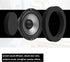 VOFONO 4PCS Speaker Fast Rings - 6.5 inch Car Speaker Foam Baffles Enhancer System for 6" and 6.5" Speakers