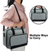 doksmeria Projector Carrying Case, Projector Bag with Accessories Storage Pockets & Adjustable Shoulder Straps