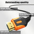 4K 6FT 5-Pack, 18Gbps 2.0 4K@60Hz 2K@240Hz, HDR10, 12bit, 3D, Dolby, 2.2 PS5, HDMI Cable High Speed HDMI Cord, Support
