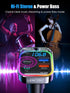 LENCENT Bluetooth 5.3 FM Transmitter, PD 30W & QC3.0 Fast Charger Bluetooth Car Adapter for Hi-Fi Music