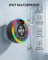 MuGo IPX7 360 5.3, 10H Waterproof Bluetooth Shower Speaker with Strong Suction Cup, Portable Wireless Speaker, HD Sound