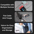 4 in 1 USB C Charging Cable | 100W Fast Charging & Data Sync Multi Charging Cable (100CM/Dark Gray)