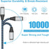 USB C to Lightning Cable - 10FT 2 Pack 20W MFi Certified Fast Charger for iPhone
