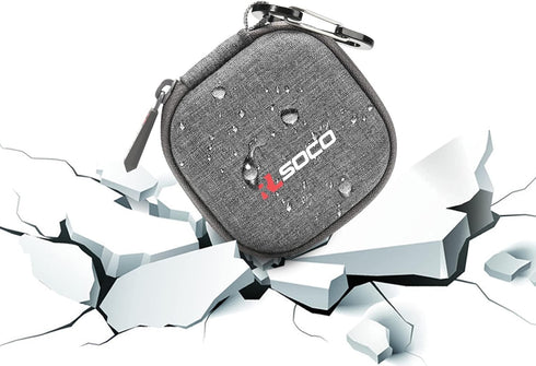 RLSOCO Hard Case for Shokz OpenFit/OpenFit Air Open-Ear True Wireless Bluetooth Headphones (Grey)