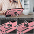 IKAZZ Galaxy S21 Case - Military Grade Shockproof Heavy Duty Phone Cover, Pass 16ft Drop Test, Rose Gold