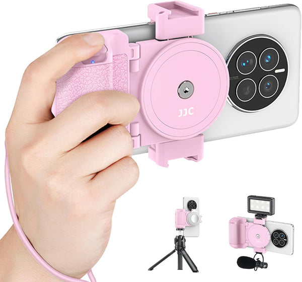 Kiorafoto Phone Camera Grip Smartphone Photography Shooting Clip with Tripod Mount & Detachable