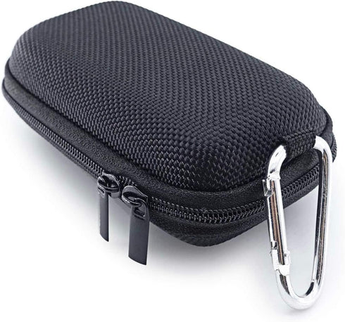 USB Flash Drive Case Bag, EVA Shockproof, Pressure Proof and Waterproof Hard Carrying Travel Case Bag for USB Cable, Earphones, Memory Cards, U Disk, Keys, Money - Black