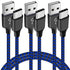 3-Pack 6ft USB C Cable for Kindle E-readers, Fire Tablets (HD 10 9th 10th 11th Gen, HD 8, 8 Plus 2020 2022)