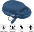 co2CREA Hard Carrying Case for JBL Clip 5 Waterproof Portable Wireless Mini Bluetooth Speaker (Blue)