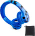 Toddler Wireless Headphones, Kids Camo Bluetooth Headphones, 15 Hours Playtime, Foldable with Built-in Mic, Blue Camo