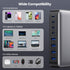USB C Charger 200W Block, Upgraded GaN III 8-Port Fast Charging Hub, PD 65W Laptop Charger for MacBook Pro/Air, DELL,