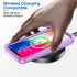 ORIbox Purple Case for iPhone X/XS, Transparent Heavy Duty Shockproof Anti-Fall, 10 FT Military Grade