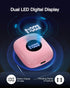 Wireless Earbuds Bluetooth 5.3 with 78Hrs Battery Life, Charging Case, LED Display, Waterproof, Microphone, Stereo