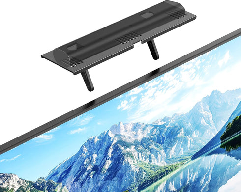 CUISIBOT Soundbar Mount, No Drilling Steel TV Top Shelf Fits Most of Sound