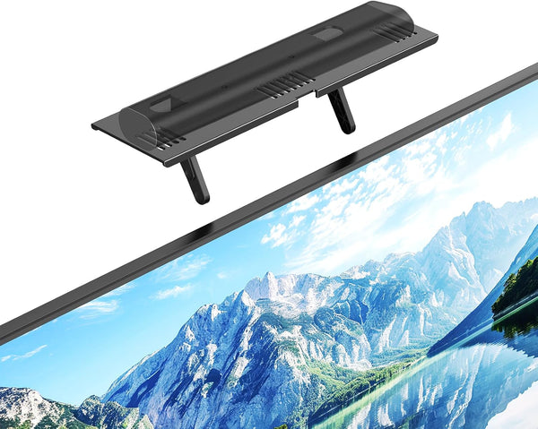 CUISIBOT Soundbar Mount, No Drilling Steel TV Top Shelf Fits Most of Sound
