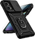 for Motorola Moto G Stylus 5G 2024 Case with Slide Camera Cover, HD Screen Protector, Magnetic Ring Holder