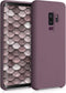 kwmobile TPU Silicone Case Compatible with Samsung Galaxy S9 Plus - Soft Finish Phone Cover in Grape Purple