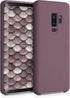 kwmobile TPU Silicone Case Compatible with Samsung Galaxy S9 Plus - Soft Finish Phone Cover in Grape Purple