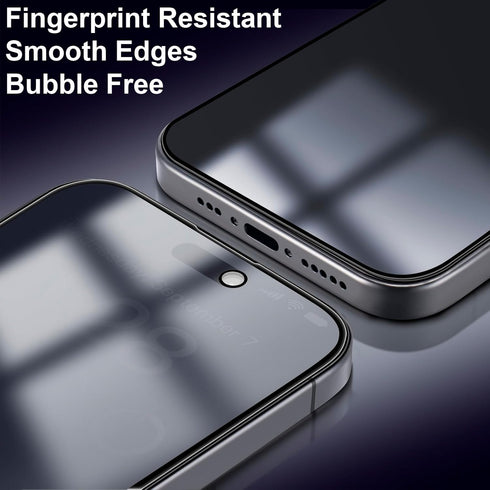 iPhone 15 Pro Max Privacy Screen Protector, 6.7" Tempered Glass, 9H Hardness, Edge to Edge, Anti-Spy, 2 Pack.