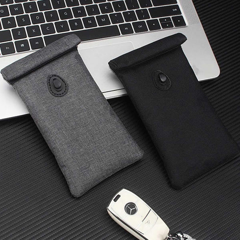 RPROT BagHandset 5G Cell Phone Anti-Tracking Anti-GPS RFID Signal Blocker Pouch Case Function Bag E.M.F Protection