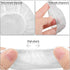 100Pcs White Non-Woven Sanitary Headphone Ear Covers, Disposable Stretch Covers for On Ear Headphones Earpads