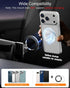 pop-tech 11th 2022 2023 2024 2025 2026, 360 Magnetic Phone Holder for Honda Civic Gen Car Screen Phone Mount Made