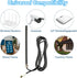 Boobrie 2.4Ghz 5Ghz/5.8Ghz 9.84ft Dual Band Outdoor WiFi Antenna Omnidirectional WiFi Antenna Cable SMA Male & RP-SMA