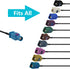 Bingfu Fakra Z Female to Male Vehicle Antenna Extension Cable, 30cm for Car Stereo, GPS Navigation, FM AM Radio