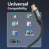 SinLoon USB C to C Cable, 100W Opposite U Shape, Fast Charging Nylon Braided Cord for USB C Devices