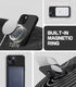 Mobnano 15 (2 for iPhone Case Compatible with MagSafe Frosted Matte Shockproof Case, Replaceable Anti-Collision Corners