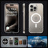 Spigen iPhone 15 Pro Case - Magnetic Ultra Hybrid MagFit, Military-Grade Protection, Anti-Yellowing, MagSafe Compatible
