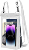Universal Oversized Floating Waterproof Pouch with Lanyard, Underwater Dry Bag for iPhone 15 14 13 12 11 Pro Max