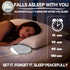 XITIPKL Bluetooth Pillow Speaker for Sleeping, Ultra-Thin Under Pillow Speaker for Side Sleepers, White Noise Sleep Aid