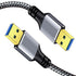 3.0 1Ft, 1FT) Tan QY USB A to A Male Cable USB Male to Male Cable Double End USB Cord Compatible with Hard Drive