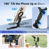 JJC 4 1/4" 20 Insta360 X5 X4 X3 4/3 Pocket Magnetic Phone Mount with Screw & Thread, Phone Holder for / Pocket / Xtra
