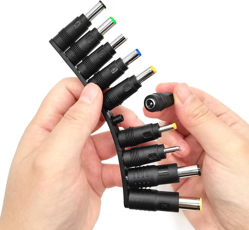 10pcs DC Connector Jack Power Socket, Universal DC Barrel Jack Adapter for Lenovo, Dell, HP, Asus, Acer, Toshiba, Sony