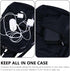 Ginsco Hard Shell Protection Case Electronic Accessories Organizer Pouch for MacBook Air/pro Adapter Chargers Cables