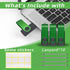 XUANREG 10 Pack 4GB 2.0 Drives,4GB USB Flash Drive,USB Thumb Drive Jump Pen Drive Memory Stick with Sticker Paper