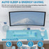 Wireless Keyboard Mouse Combo - MOFII 104 Round Keys Full-Size Cute Colorful Keyboard and Mouse for PC/Mac