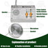Retekess TW103 Window Speaker, Window Intercom with Independent Volume Control and Recording Function