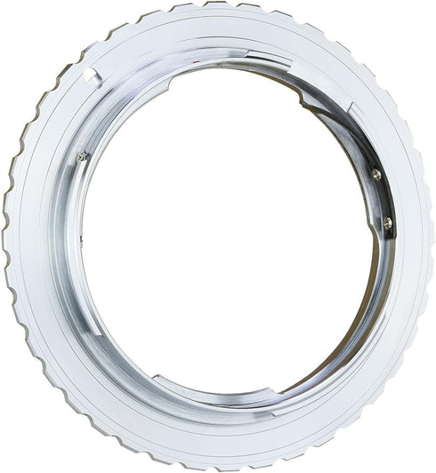 Haoge Lens Mount Adapter for Contax/Yashica C/Y CY Mount Lens to Canon EOS Rebel 80D 70D 60D 50D 5D 7D, Silver