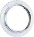 Haoge Lens Mount Adapter for Contax/Yashica C/Y CY Mount Lens to Canon EOS Rebel 80D 70D 60D 50D 5D 7D, Silver