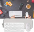 Aproca Grey Hard Travel Storage Case for Logitech K380 Multi-Device Bluetooth Keyboard and Logitech Pebble M350 / i345