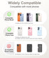 CAPRARO 360 17/16/15/14/14 Magnetic Phone Ring Holder for MagSafe, Dual-Side Magnetics, Rotation Gym Phone Stand Grip