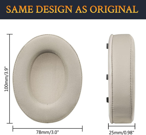 SOULWIT Cooling-Gel Earpads Replacement for Sony WH-1000XM4 Headphones, Ear Pads Cushions with High-Density Noise