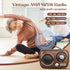 Gelielim Portable AM FM Radio, Bluetooth Speaker Retro Radio, Rechargeable Battery Operated, Suitable for Indoor &